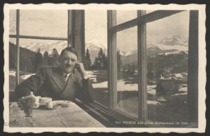 3rd Reich Germany Hitler RPPC Hoffmann Nr636 Garmisch 36 Winter Olympics 103683