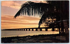 Postcard - Seven Mile Bridge, Overseas Highway, Florida Keys - Florida