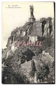 Old Postcard Le Puy Rocher Corneille