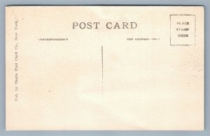 LONG ISLAND NY BLUE POINT BATHING ANTIQUE POSTCARD 