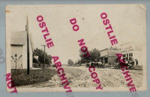 Botna IOWA RPPC c1910 GENERAL STORE nr Manning Manilla Denison GHOST TOWN? IA