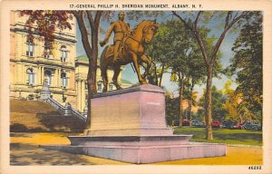 General Phillip H Sheridan Monument Albany, New York NY s 