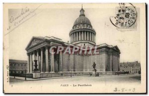 Paris - 5 - The Pantheon - Old Postcard