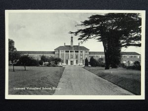 Berkshire Slough LICENSED VICTUALLERS SCHOOL c1930s Postcard by T.V.A.P.