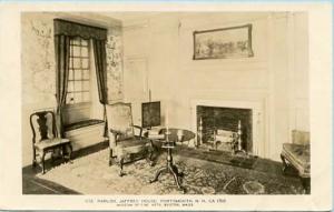 NH - Portsmouth. Jaffrey House Parlor, Circa 1750    *RPPC
