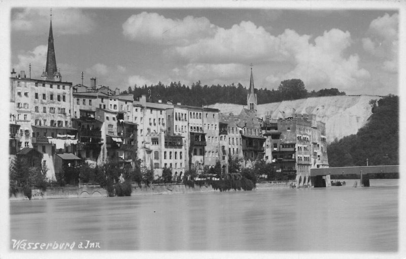 L203 Germany Wasserburg am Inn vintage postcard