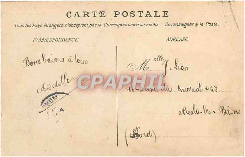 Old Postcard CALAIS The Theater