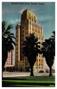 Postcard BUILDING SCENE Phoenix Arizona AZ AR9108