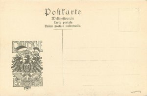 Vintage Postcard; Berlin-Sassnitz Route Map Ships to Norway, Sweden & Finland