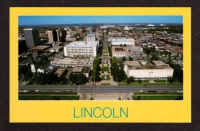 NEBRASKA LINCOLN NE Greetings from Postcard PC