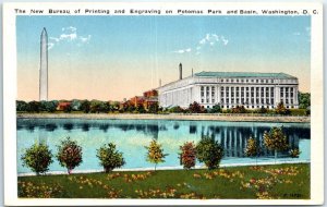 The New Bureau of Printing & Engraving on Potomac Park & Basin - Washington, DC