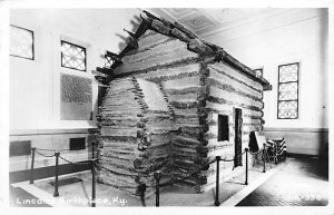 Lincoln's Birthplace real photo Hodgenville Kentucky  