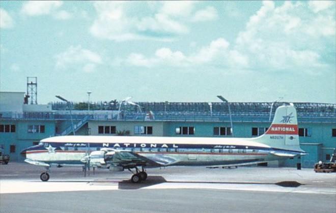 National Airlines Douglas DC-7 St Petersburg Florida