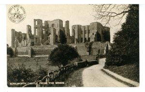 UK - England, Kenilworth Castle from the Bridge