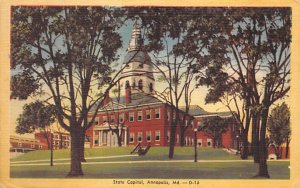 State Capitol Annapolis, Maryland MD s 