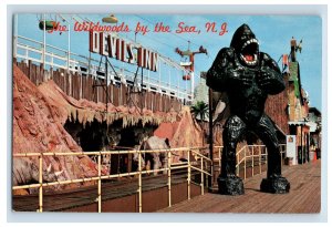 Vintage Wildwoods By The Sea King Kong Devils Inn Postcard P1E