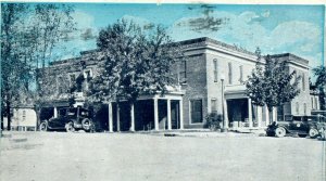 1930 Marshall Hotel Lewisburg Tennessee TN Posted Vintage Inn Postcard 