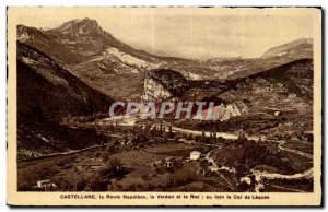 Old Postcard Castellane Route Napoleon Verdon and Roc