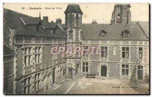 Old Postcard Aumale City Hotel