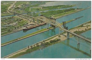 Sault Ste. Marie International Bridge , Ontario , Canada , 50-60s