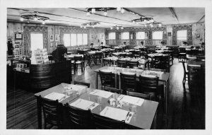 RPPC THE GABLES RESTAURANT GATLINBURG TENNESSEE REAL PHOTO POSTCARD (1950s)