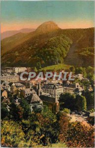 Modern Postcard Auvergne Le Mont Dore Perspective on Central districts and th...