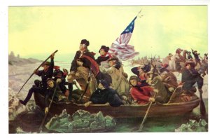 Washington Crossing the Delaware.