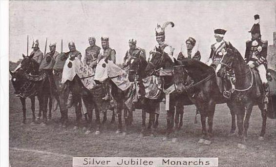England London Silver Jubilee Monarchs