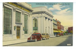 PA - Olyphant. F.W. Woolworth Store, Lackawanna Ave ca 1940's