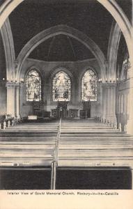 Roxbury In The Catskills New York Gould Memorial Church Antique Postcard K79074