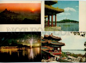440484 CHINA PEKING Beijing landscapes set of 8 postcards in original cover
