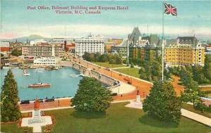 Canada, British Columbia, Victoria, Belmont Building, Post Office, Empress Hotel