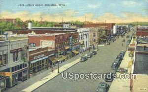 Main Street - Sheridan, Wyoming WY  