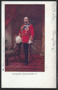 His Majesty King Edward VII of Great Britain, Circa 1901 Postcard