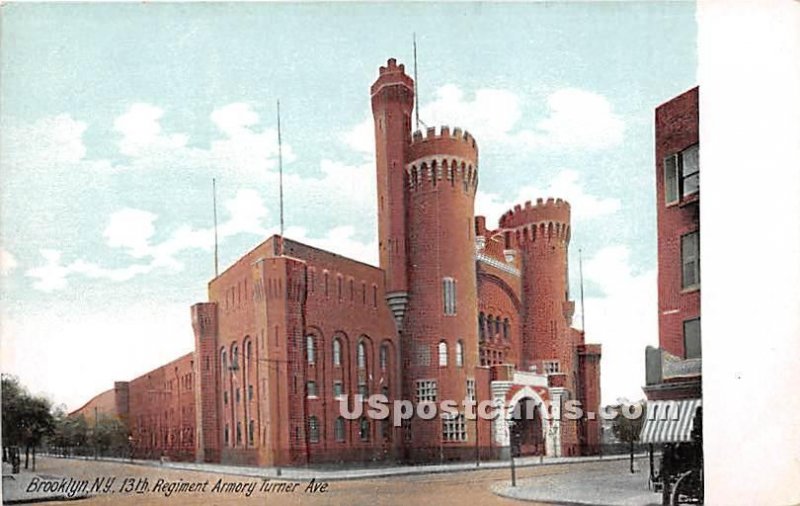 13th Regiment Armory Turner Ave - Brooklyn, New York