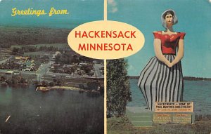 Greetings From  - Hackensack, Minnesota MN  