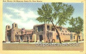 New Mexico Art Museum - Santa Fe Postcard