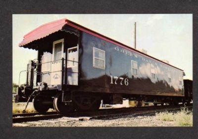 WI Green Bay & Western Railroad Train Car WISCONSIN RR