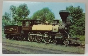 THATCHER PERKINS Locomotive B&O R.R. at Baltimore Museum Postcard AA2