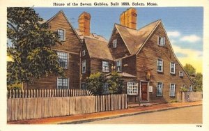 House of Seven Gables in Salem, Massachusetts