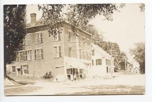 Winterport ME Main Street Store Front RPPC Real Photo Postcard