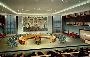 New York City United Nations Security Council Chamber