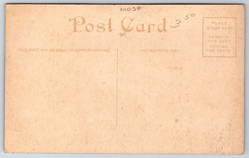 La Fayette Indiana~St Francis Home Hospital & Grounds~Closed 2010~c1910 Postcard