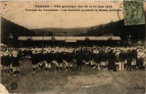 CPA TARARE - Fete Gymnique - 1912 - Terrain du Concours (635776)