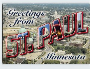 Postcard Greetings from St. Paul Minnesota USA