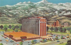 Reno Nevada Holiday Inn and Monte Carlo Casino Vintage Postcard AA21874