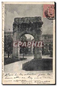 Old Postcard Aix les Bains Arc Campanus