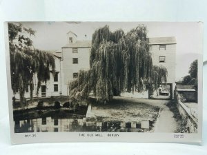 The Old Mill Bexley Kent Vintage Friths Real Photo Postcard Posted 1957