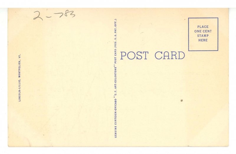 VT - Montpelier. Hubbard Park, Observatory