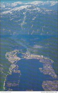 Canada British Columbia Birds Eye View Ocean Falls